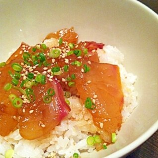 簡単！鯛の漬け丼